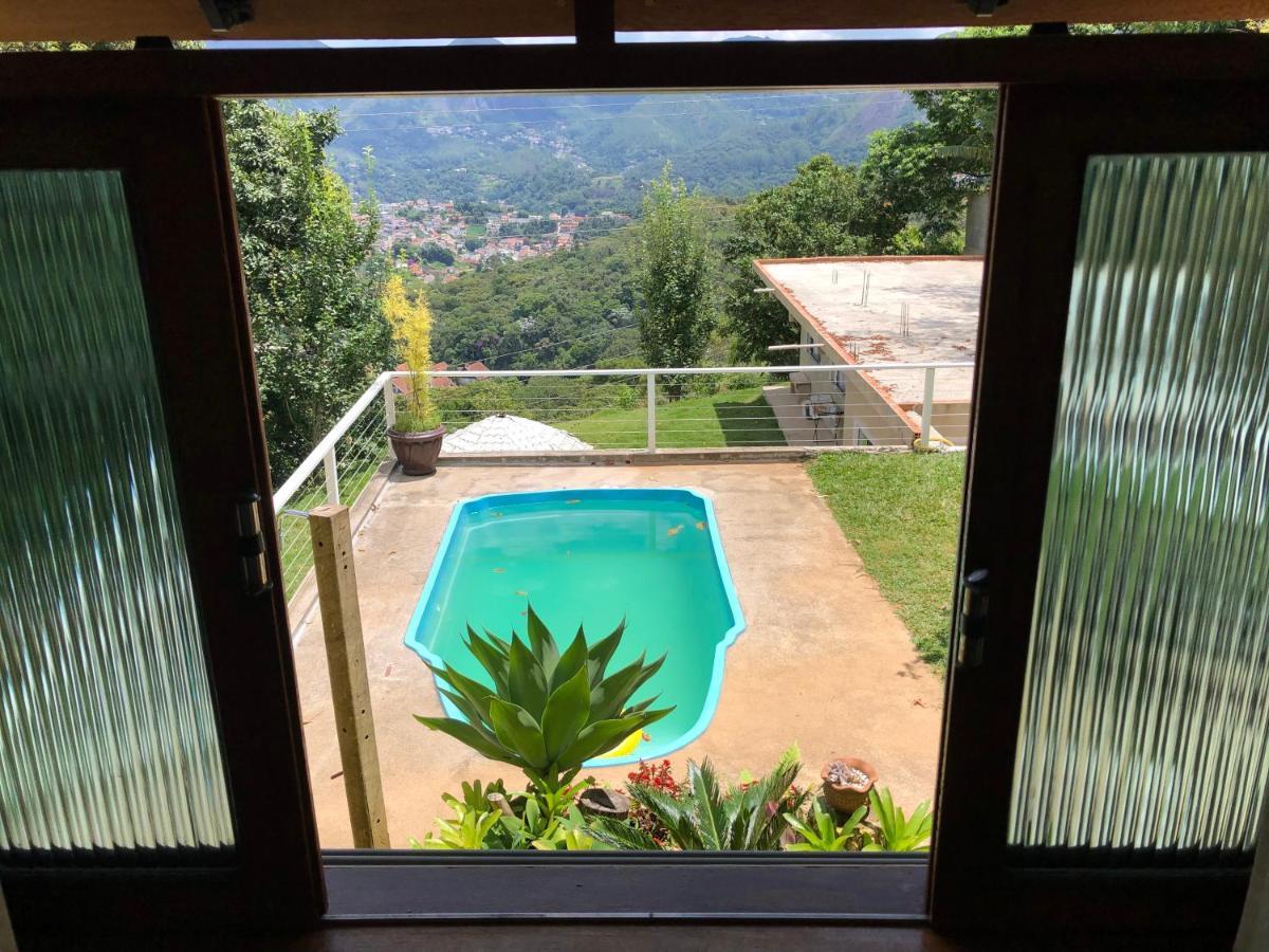 Casa Aconchegante Com Linda Vista A 5 Min Do Centro Villa Nova Friburgo Dış mekan fotoğraf