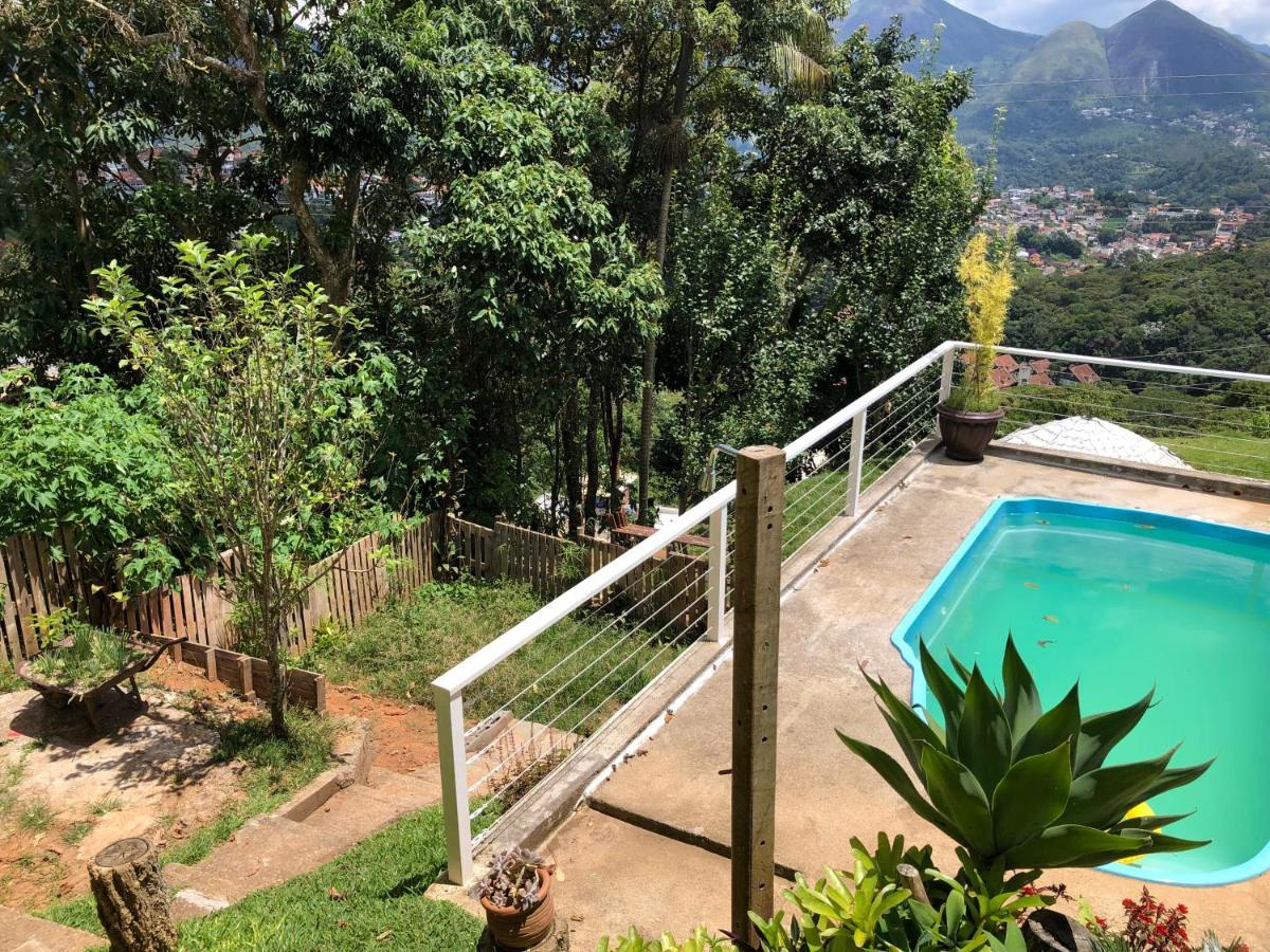 Casa Aconchegante Com Linda Vista A 5 Min Do Centro Villa Nova Friburgo Dış mekan fotoğraf